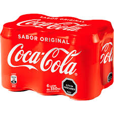 coca cola lata six