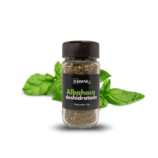 albahaca desihadratada molida