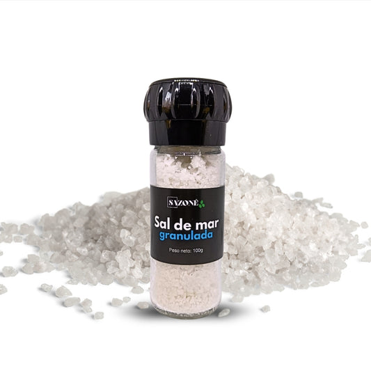 sal de mar granulada